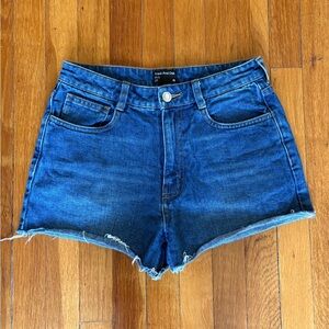 Frank & Oak Deep Blue Jean Shorts